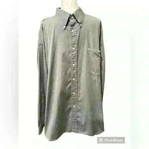 Means plus-sized Tommy button down.